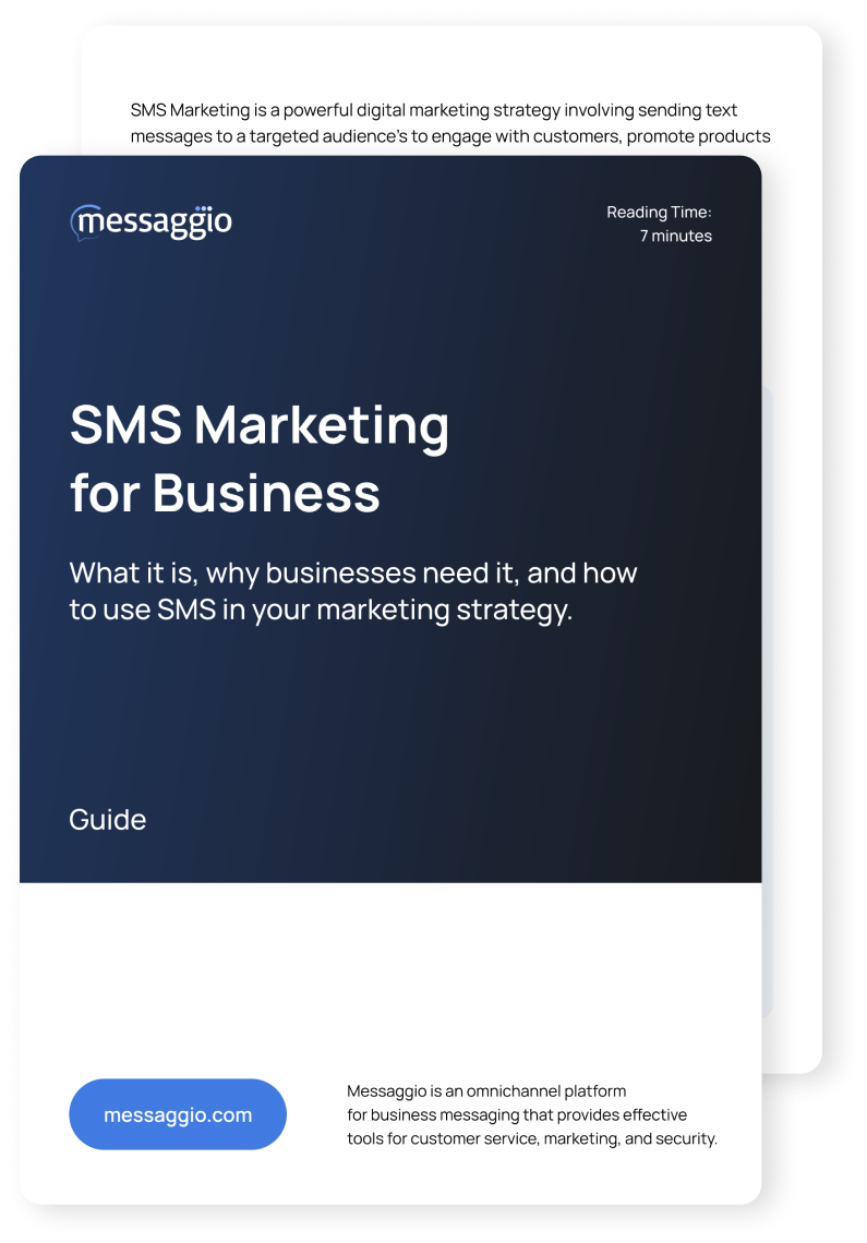 SMS Marketing for Business. Guide Messaggio