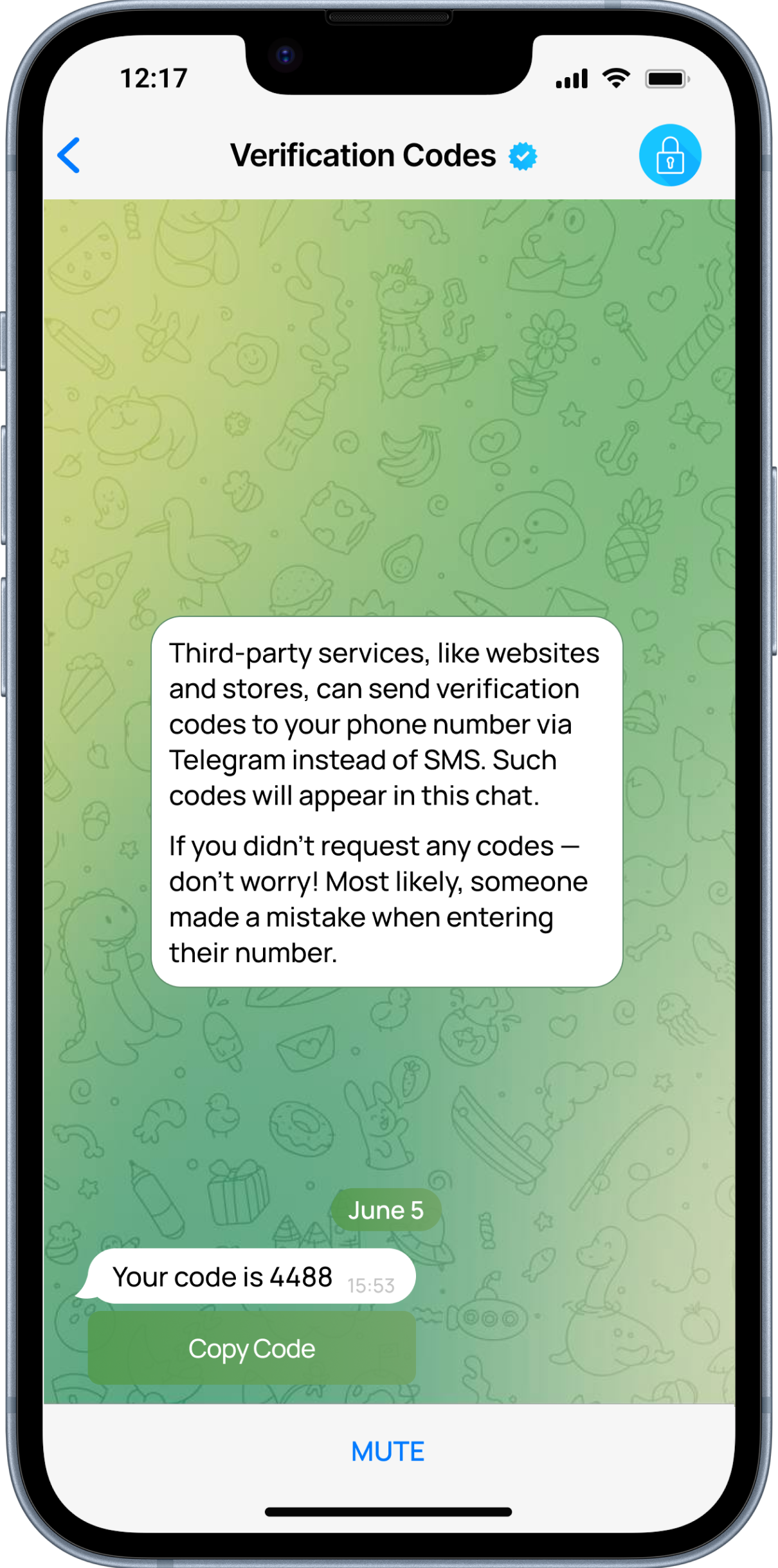 Отправка OTP через Telegram для бизнеса