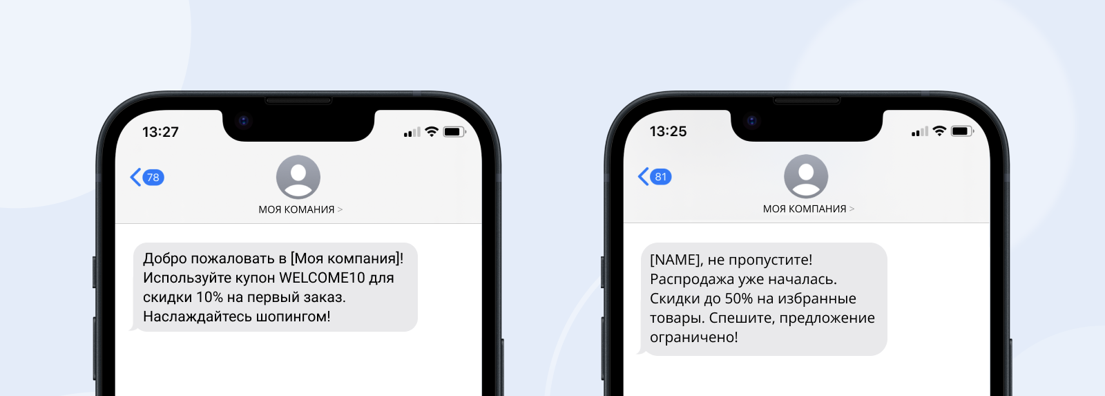 Текст для СМС-рассылки: примеры клиентам об акции, про что написать